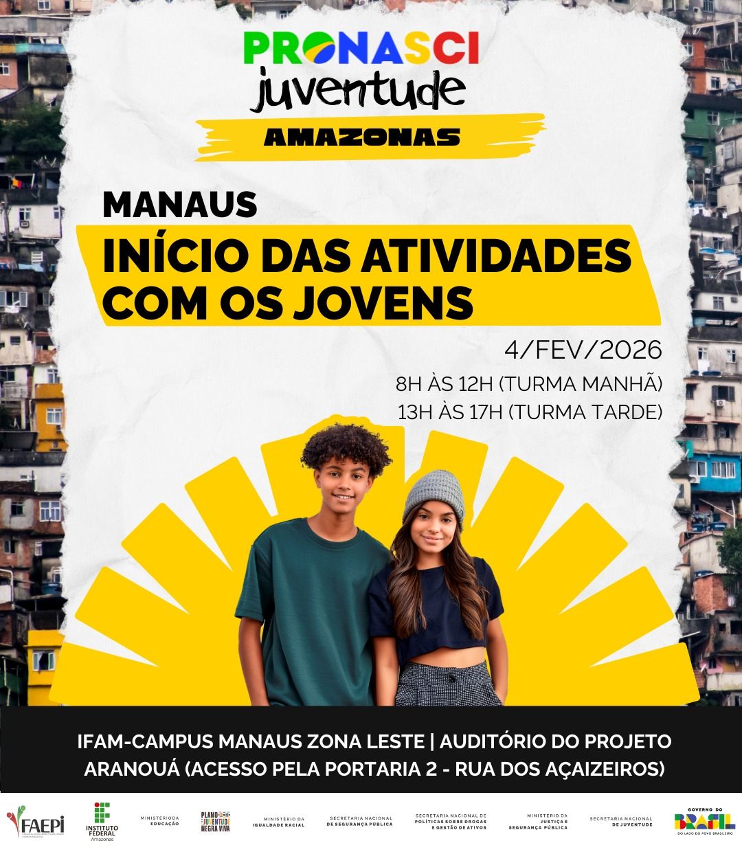 Pronasci Juventude Amazonas